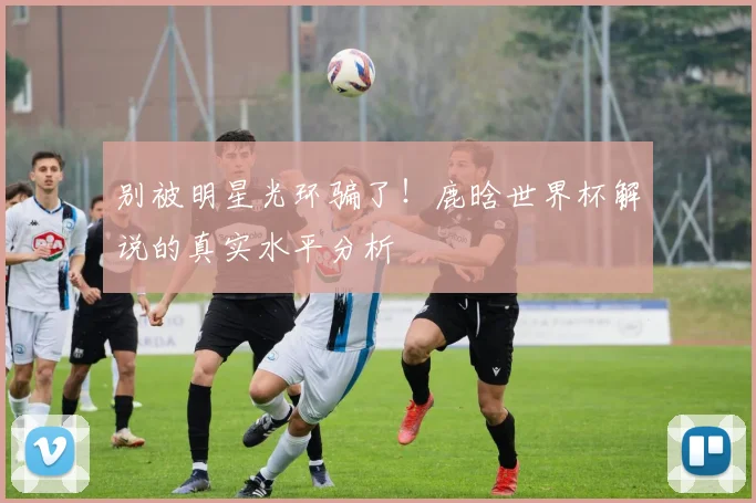别被明星光环骗了！鹿晗世界杯解说的真实水平分析